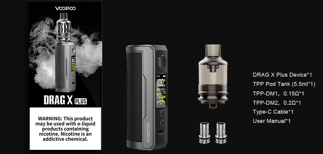 DRAG X Plus-VOOPOO VAPE Spark Your Life